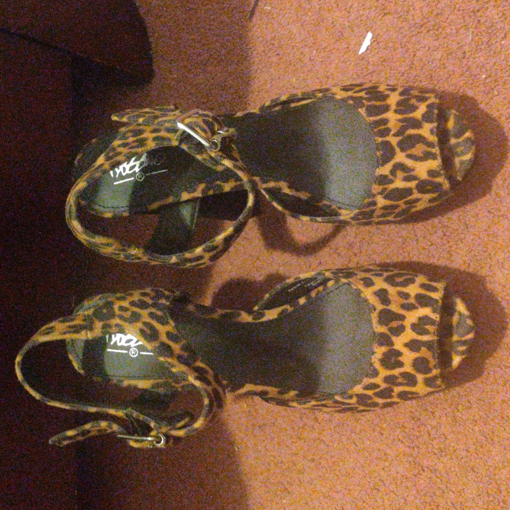 Cheetah heels